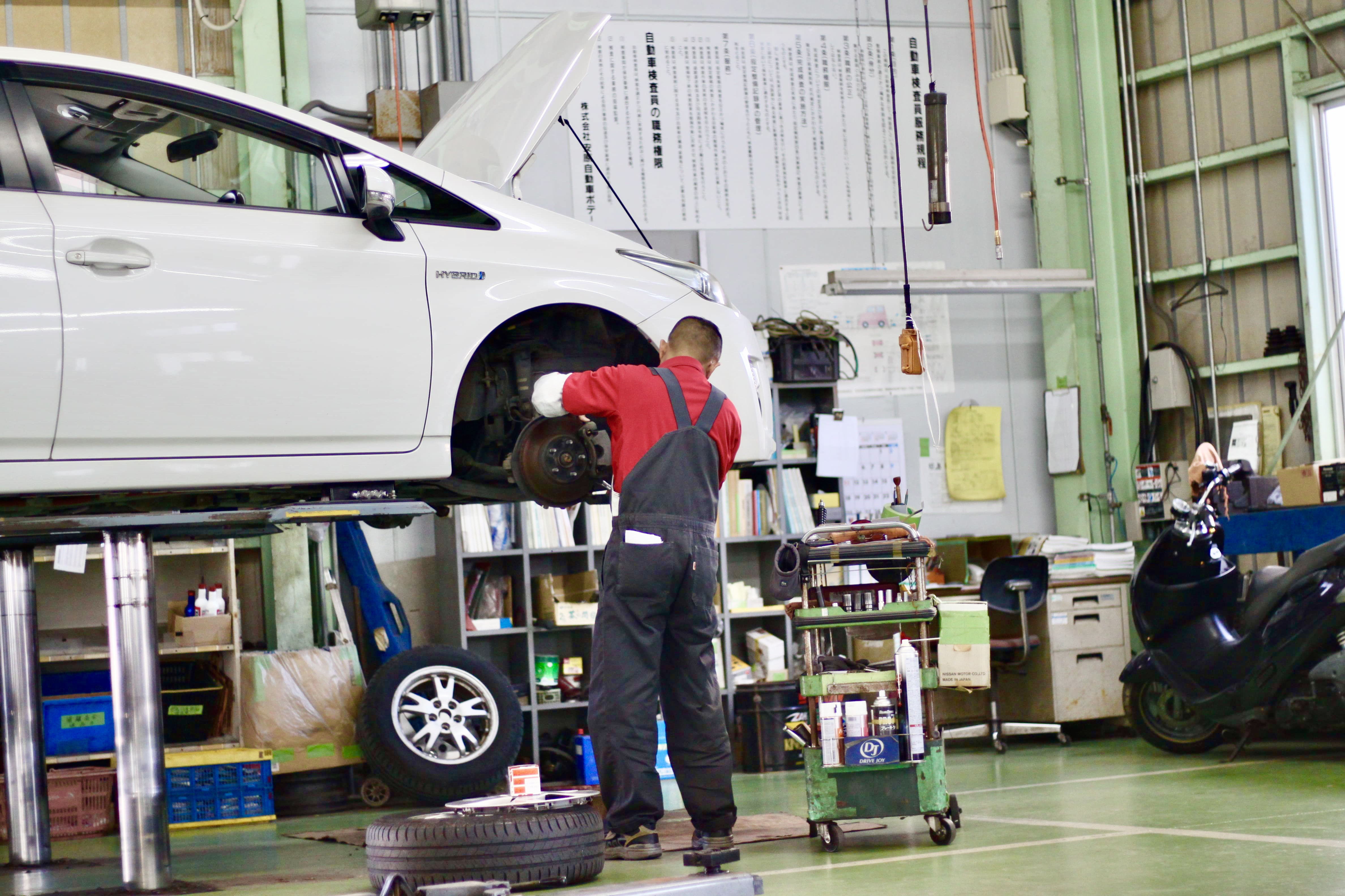 【1日車検承ります!】指定工場により即日納車可能です!
